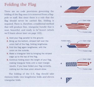 HOW TO FOLD A FLAG LADY LAKE FLORIDA THE VILLAGES FLORIDA FLAG STORE
